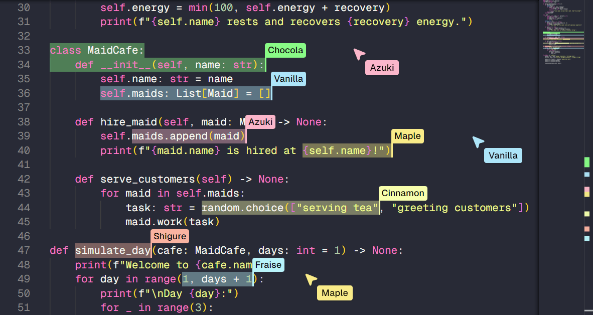Real-time collaboration